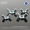 High quality DIN315 zinc plated M4-M24 carbon steel butterfly nut